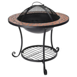 ProGarden Fire Bowl mit Mosaic 58x44 cm