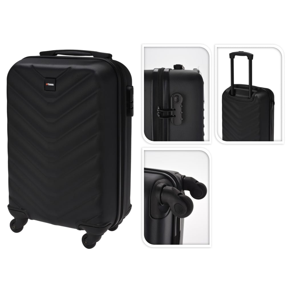 Proworld Proworld Suitcase Diamond Pattern 28 L Nero