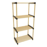 Opbevaringsløsninger Opbevaringsløsninger Sko rack med 4 hylder 49x28x92,5 cm træ