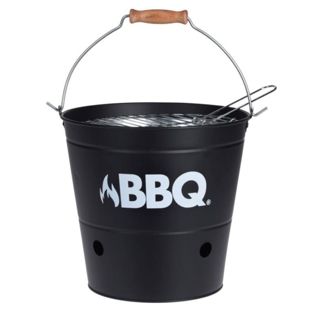 PROGARDEN PROGARDEN BOBET BBQ BBQ 26 cm nero opaco