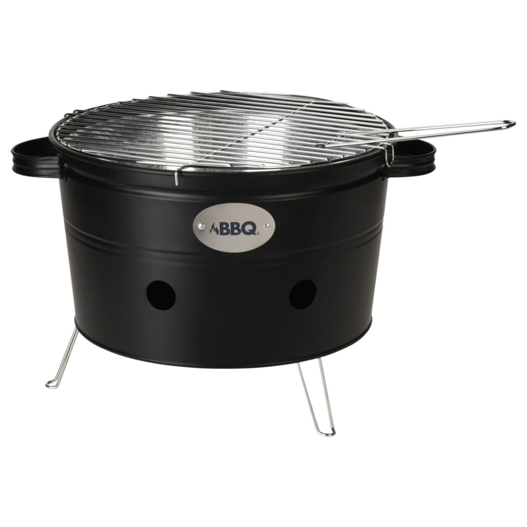 Progarden Barbacoa de progarden con 2 manijas de 34.5 cm Matte Black