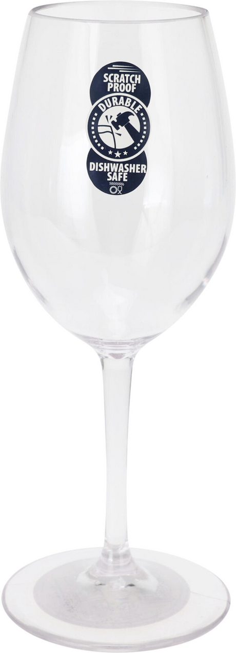 Excellent Houseware Weinglas aus Kunststoff 330 ml ø8,2 x 21 cm