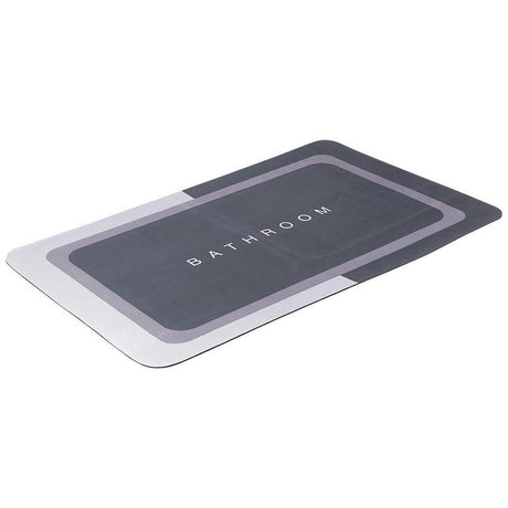 Bathroom solutions badkamermat 79.5x49.5 cm grijs