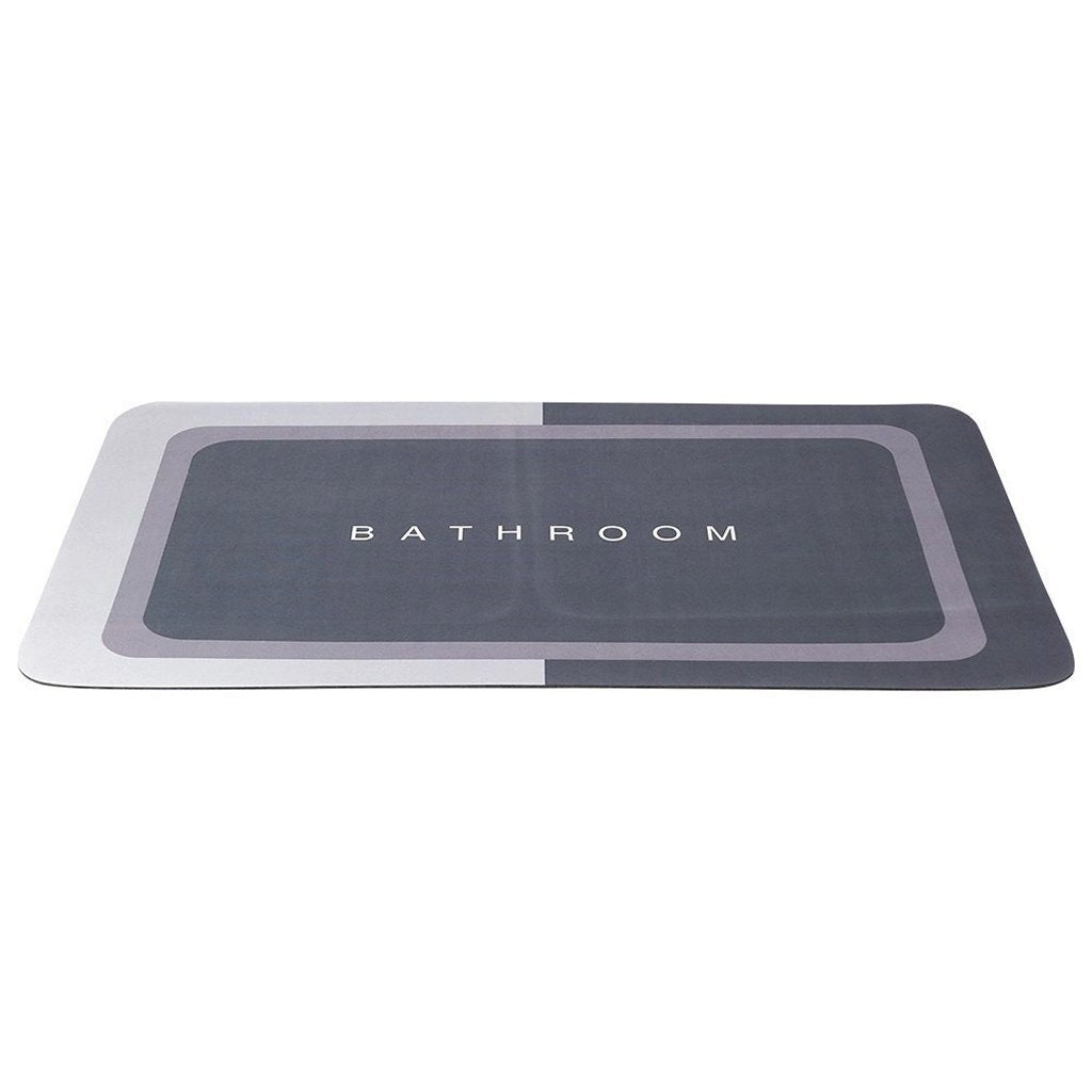 Bathroom solutions badkamermat 79.5x49.5 cm grijs