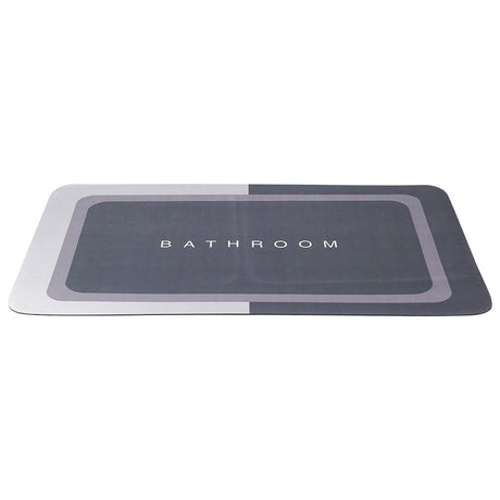 Bathroom solutions badkamermat 79.5x49.5 cm grijs