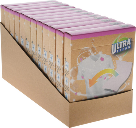 Ultra clean wasverzachter doekjes 10 stuks
