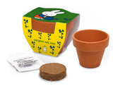 Nijntje terracota pot vergeet mij niet.