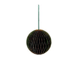 HBx Natural Living Weihnachtskugelpapier 15cm grün