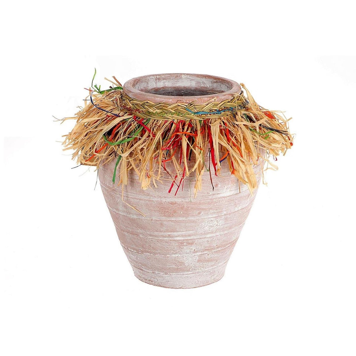 Hbx natürliche lebende Vase Koluma ø19xh26cm Bohostyle