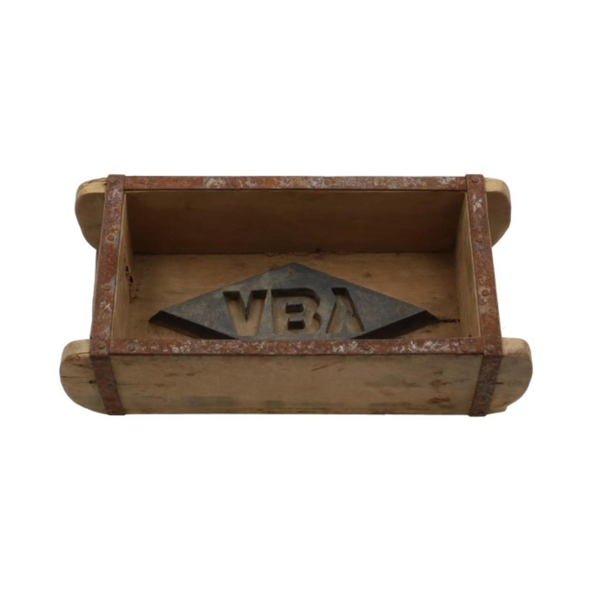 Hbx natürlicher lebender Übertopf aus Ziegelformholz, 32 x 15 x 10 cm