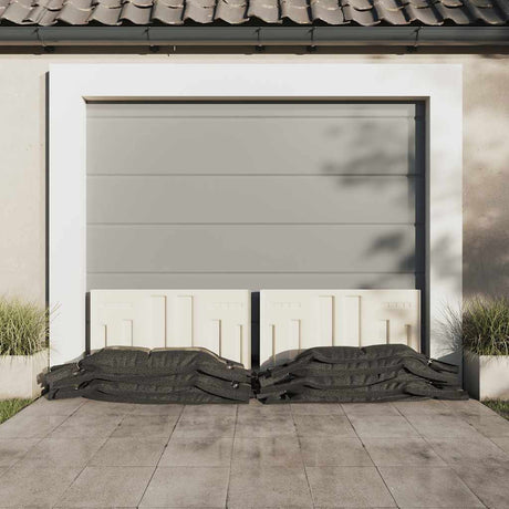 Vidaxl Sandsäcken 100 ST 103x25 cm HDPE Donkergroen