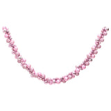 VidaXL Weihnachtsgirlandenkugeln 175 cm Styropor rosa