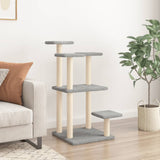 Vidaxl Scratch Posts avec plates-formes 98,5 cm Gris clair