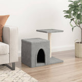 Vidaxl -Katzenmöbel mit Sisal -Kratzerposten 50,5 cm hellgrau
