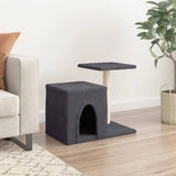 Vidaxl cat furniture with sisal scratching posts 50.5 cm dark gray