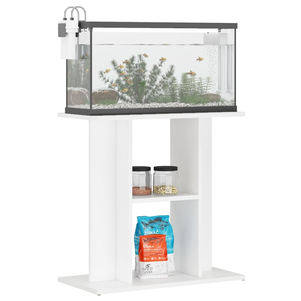 Vidaxl Aquarium Standard 60x30x60 cm Behandlet trehvit