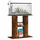 VIDAXL Aquarium Standard 60x30x60 cm propertiertes Holzgeräuchchen -Eiche gefärbt
