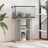 Vidaxl Aquarium Standard 60x30x60 cm Processed Wood Gray Sonoma