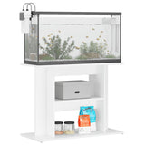 Vidaxl Aquarium standard 80x35x60 cm Bois de bois transformé