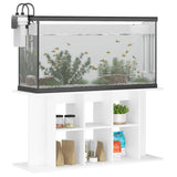 Vidaxl Aquarium Standard 120x40x60 cm verarbeitetes Holz weiß