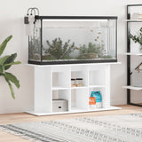 Vidaxl Aquarium Standard 120x40x60 cm verarbeitetes Holz weiß