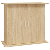 Vidaxl Aquarium Standard 81x36x73 cm verarbeitetes Holz Sonoma Eichefarbe