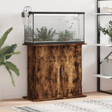 Vidaxl Aquarium Standard 81x36x73 cm Processed wood Bloked oak colored