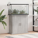 Vidaxl Aquarium Standard 81x36x73 cm Forarbejdet trægrå sonoma eg