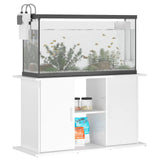 Vidaxl Aquarium Standard 101x41x58 cm Bois de bois à haut brillant blanc