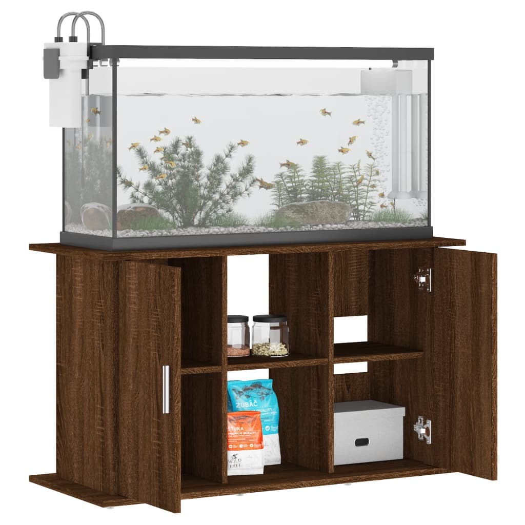 Vidaxl Aquarium Standard 101x41x58 cm Colore rovere marrone in legno