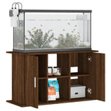 Vidaxl Aquarium Standard 101x41x58 cm bearbetad träbrun ekfärg