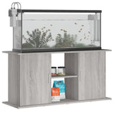 Vidaxl Aquarium Standard 121x41x58 cm Forarbejdet trægrå sonoma eg