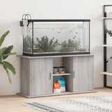 Vidaxl Aquarium Standard 121x41x58 cm Processed Wood Gray Sonoma Oak