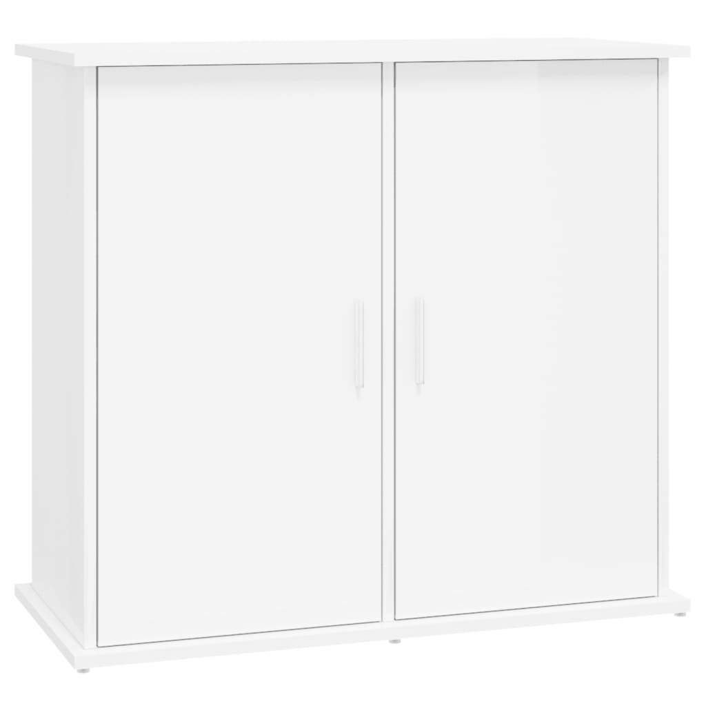 Vidaxl Aquarium Standard 81x36x73 cm Bois de bois de haut brillant blanc