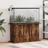 Vidaxl Aquarium Standard 101x41x58 cm bearbetad trä rökt ekfärg