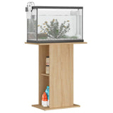 Vidaxl Aquarium Standard 60.5x36x72,5 cm Processiond Wood Sonoma Oak