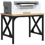 Vidaxl Printer stellt 40x30x31 cm veraarbechte Holz Sonoma Oakfaarf