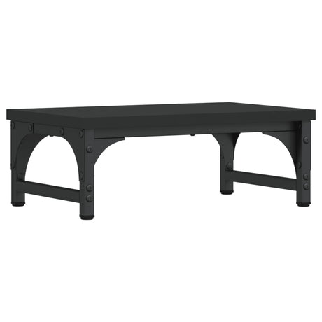 Vidaxx Monitorständer 37x23x14 cm, lackiertes Holz schwarz