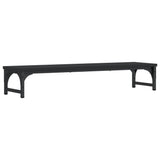 Vidaxl Monitor Standard 85x23x15.5 cm verarbeitetes Holz schwarz