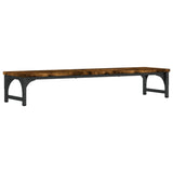 VidaXL Monitorständer 85x23x15,5 cm verarbeitetes Holz, Farbe geräucherte Eiche