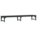 Vidaxl Monitor Standard 105x23x15,5 cm verarbeitetes Holz schwarz