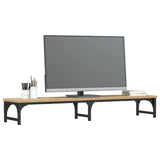 Vidaxl Monitor Standard 105x23x15.5 cm verarbeiteter Holz Sonoma Eiken Farbe