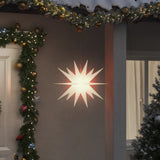 Vidaxl kerstlamp met led inklapbaar 43 cm wit
