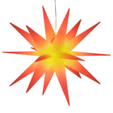Vidaxx Weihnachtslampe mit LED klappbar 57 cm rot