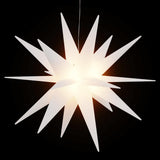 Vidaxl Weihnachtslampe mit LED faltbar 57 cm Weiß