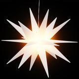 Vidaxl Weihnachtslampe mit LED faltbar 100 cm Weiß