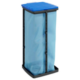 Vidaxl Müllbeutelhalter 2 PCs 60 l PP Schwarz und Blau