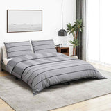 Vidaxx Bettbezug-Set 240x220 cm Baumwolle grau