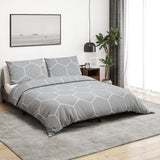 Vidaxl Duvet overray set 135x200 cm cotton gray