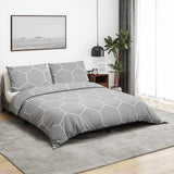 Vidaxl Duvet Crossing Set 225x220 cm Baumwollgrau
